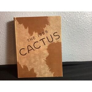 The Cactus 1959 - University of Texas at Austin Longhorns yearbook - Not Signed